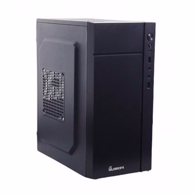 Gabinete Quaroni QCMT-05 V2 Mini-Tower con Fuente 500W Incluida